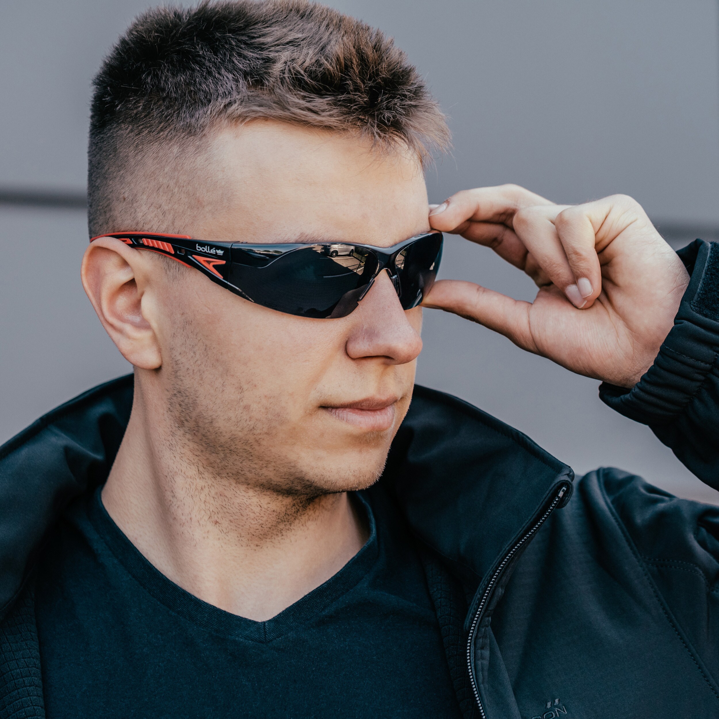 Tactical goggles Bolle Rush+ Smoke