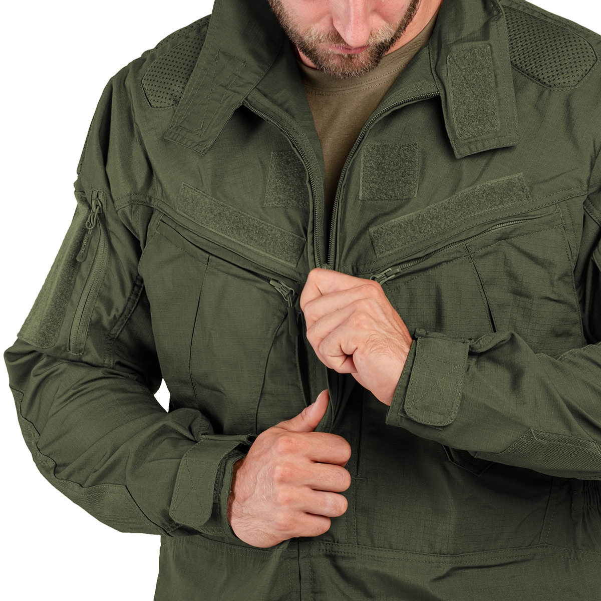 Mil-Tec Combat Chimera Jacket - Olive