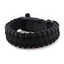 Badger Outdoor Paracord Bracelet with flint - Black