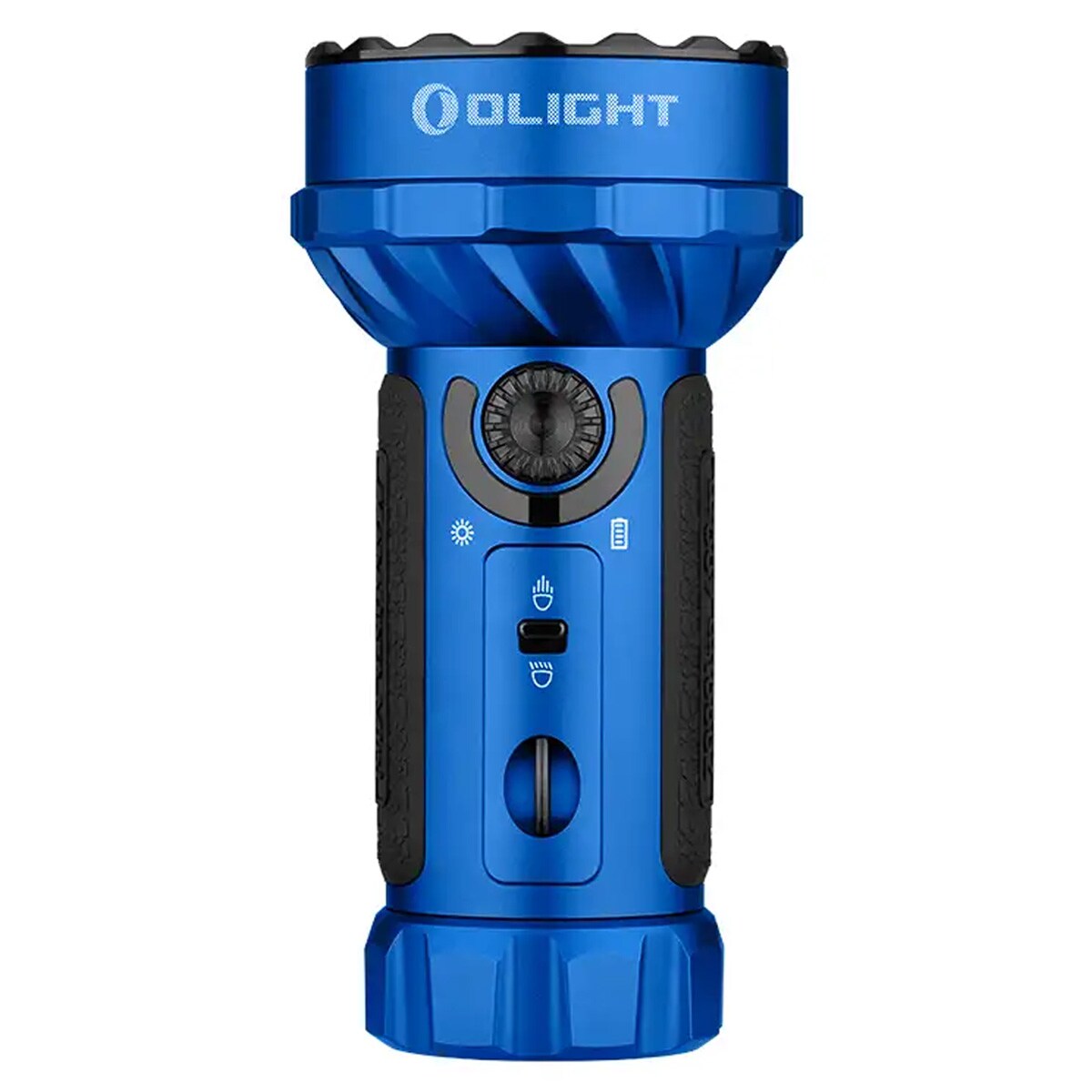 Olight Marauder Mini Blue rechargeable flashlight - 7000 lumens, 600 m range