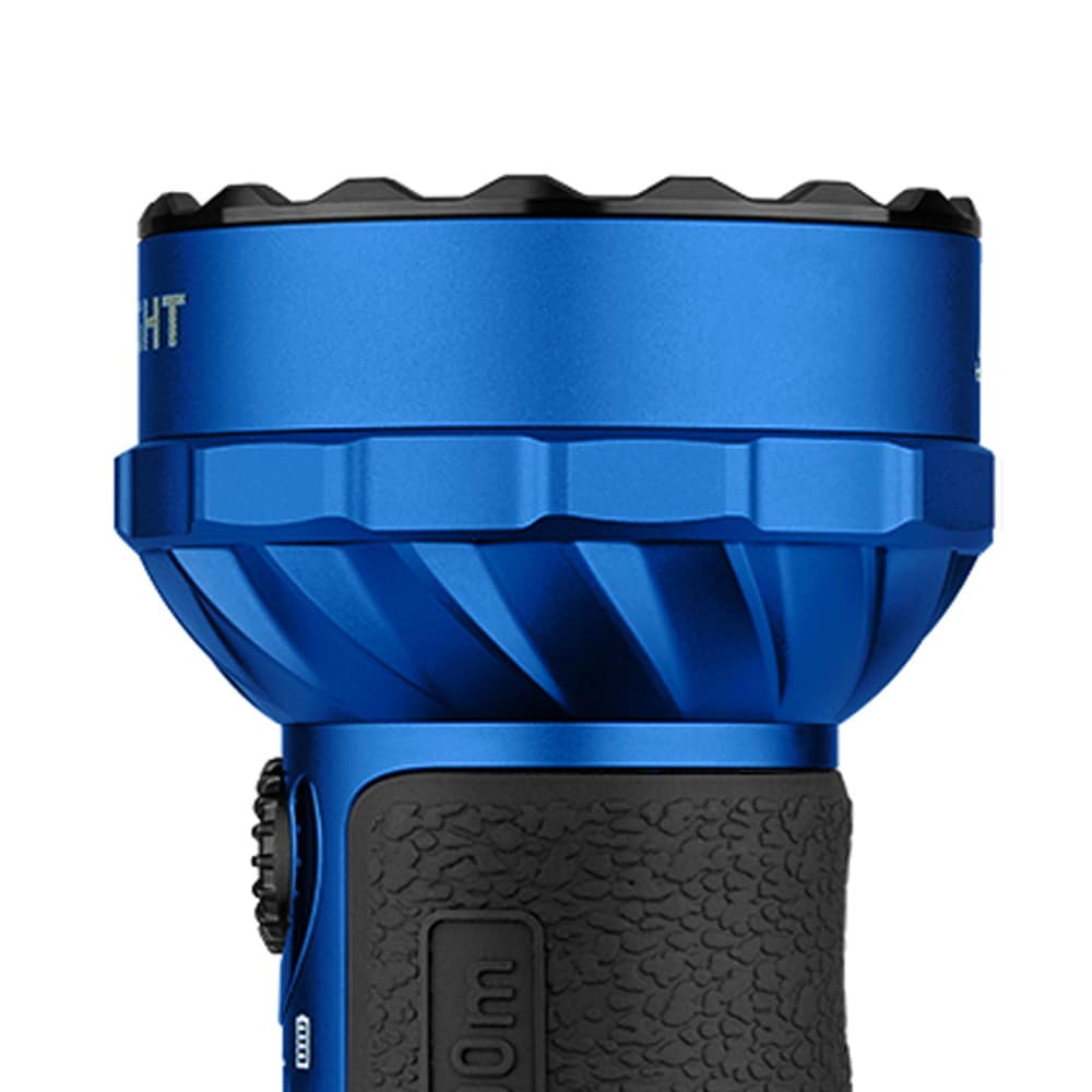 Olight Marauder Mini Blue rechargeable flashlight - 7000 lumens, 600 m range