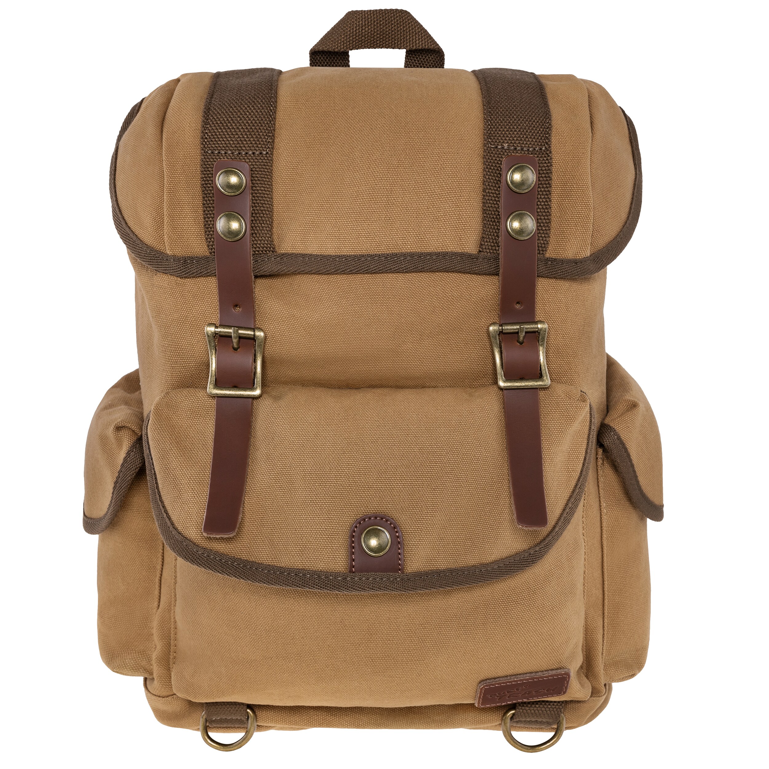 MFH Pure Trash Canvas 25L Backpack - Brown