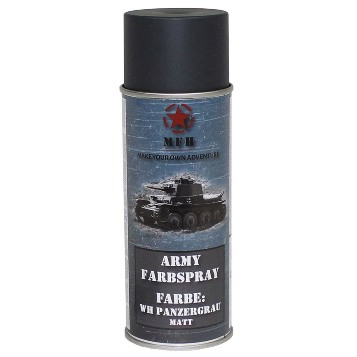 MFH Military spray paint 400 ml - WH Tank Grey (RAL7016)