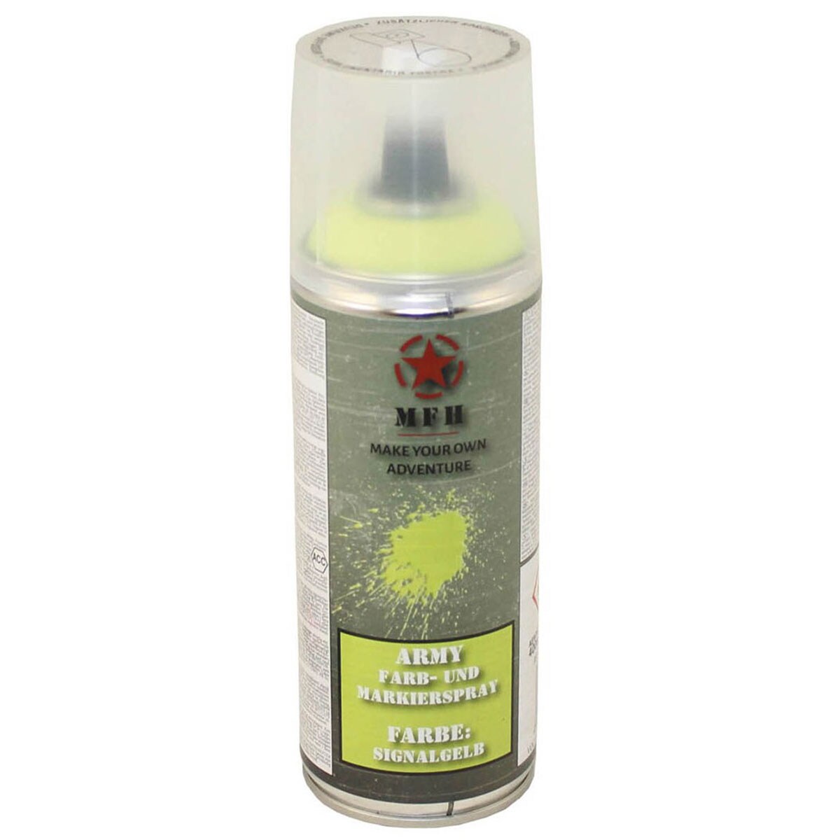 MFH Military spray paint 400 ml - Signal Yellow (RAL1026)