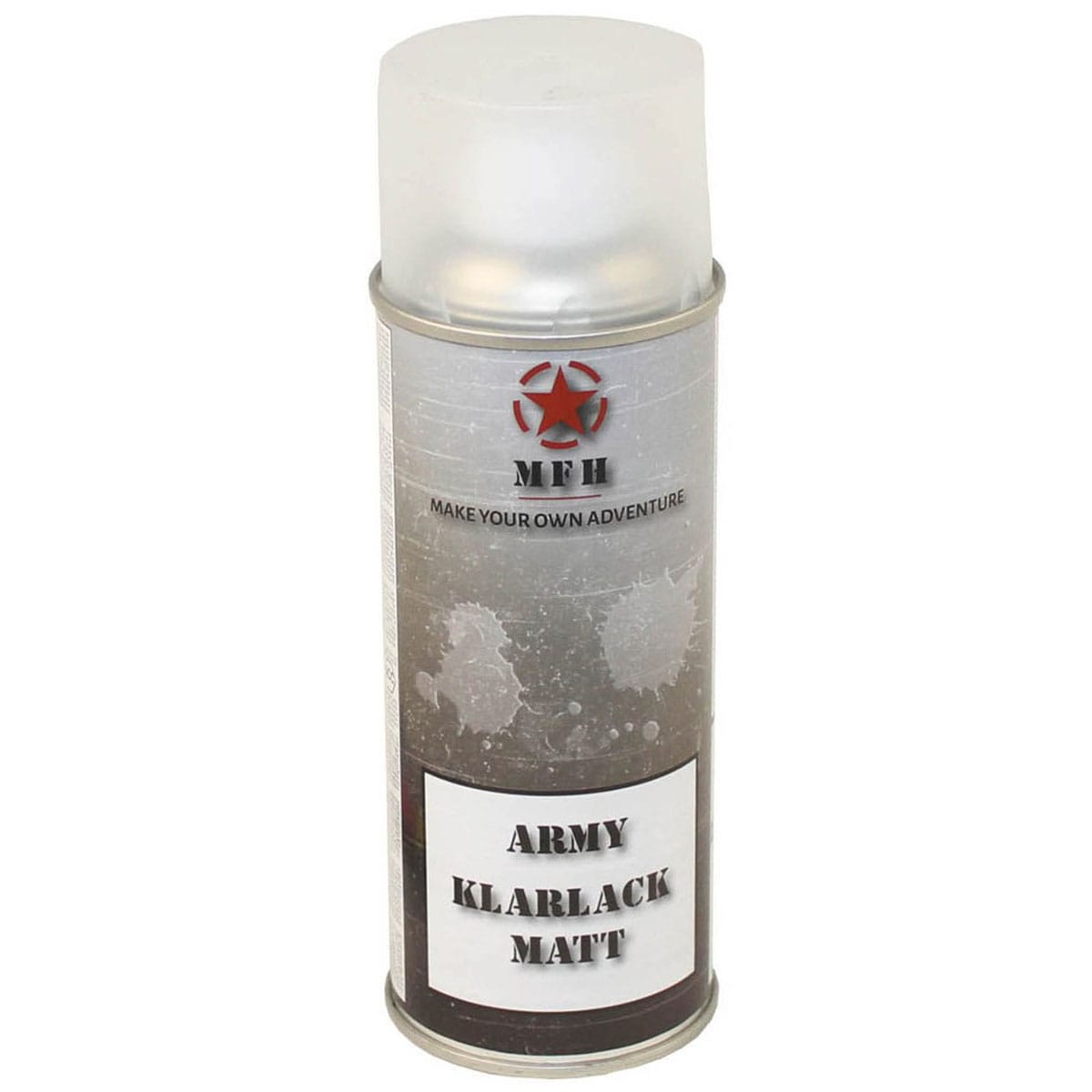 MFH Military spray paint 400 ml - Clear Coat