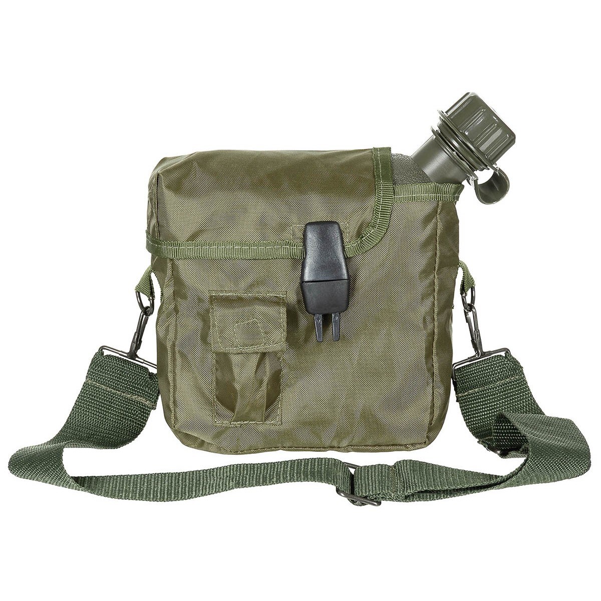 MFH US Canteen with cover 1,9 L - OD Green