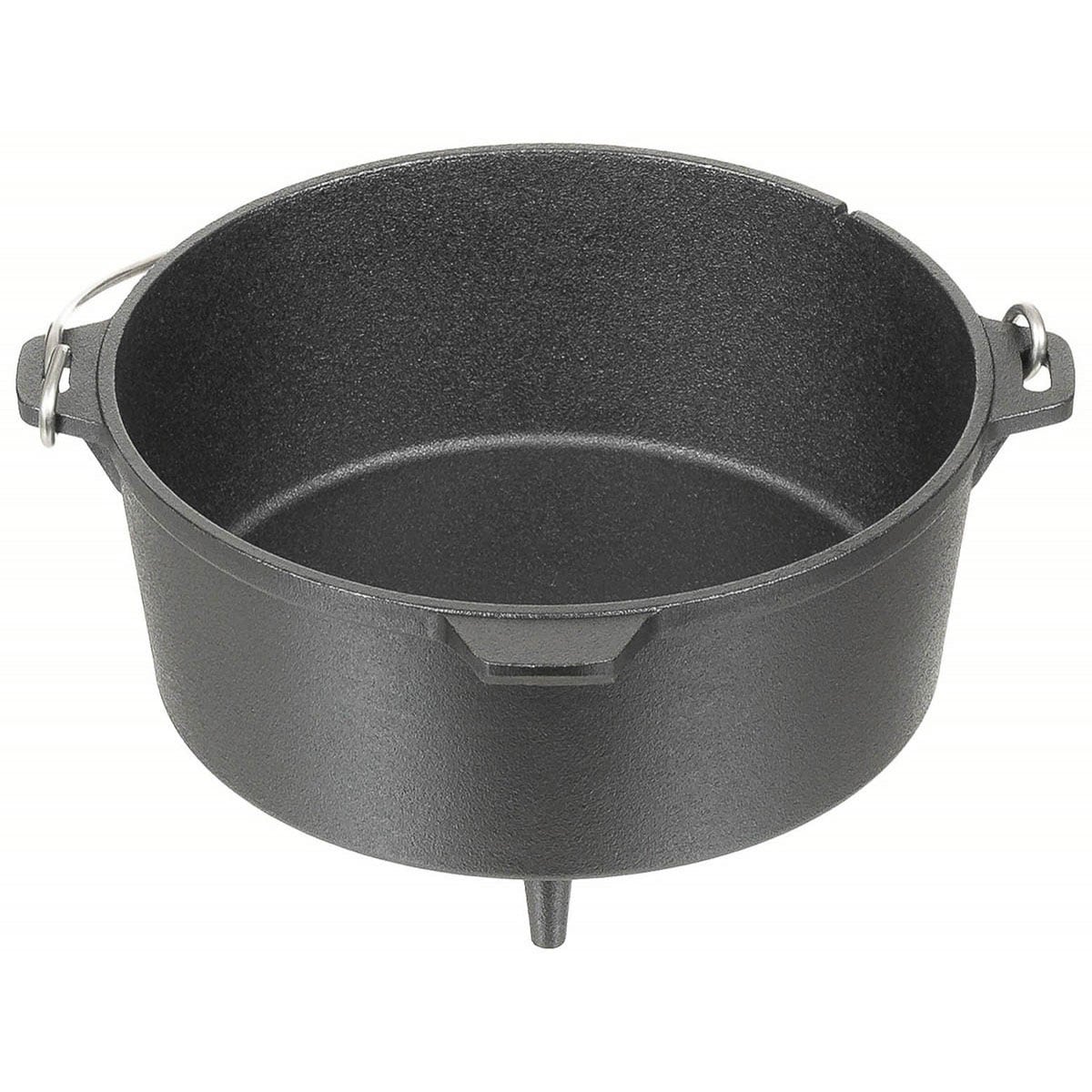 MFH Fox Outdoor Dutch Oven cast iron pot - 3,8 l