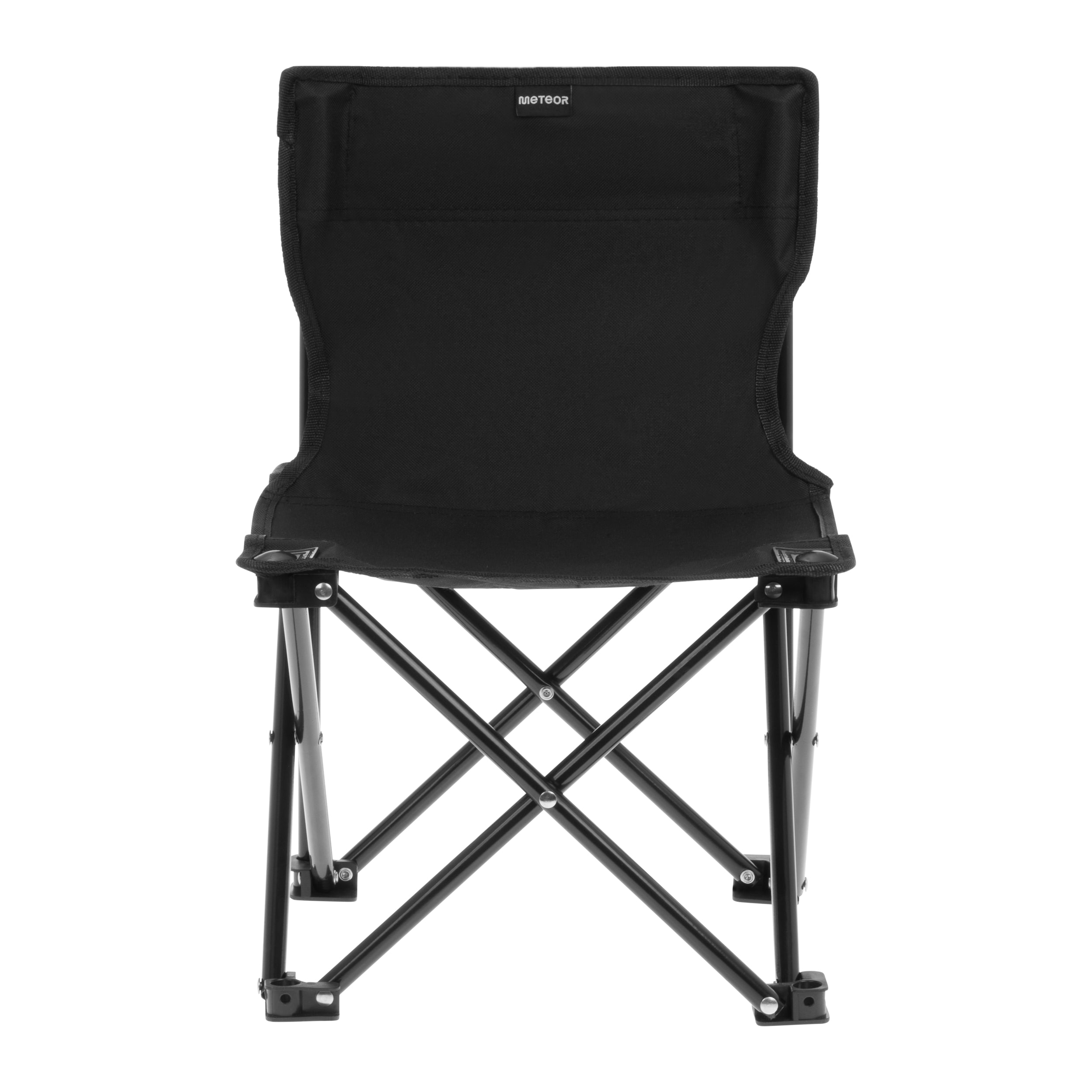 Meteor Scout Folding Tourist Chair - Black