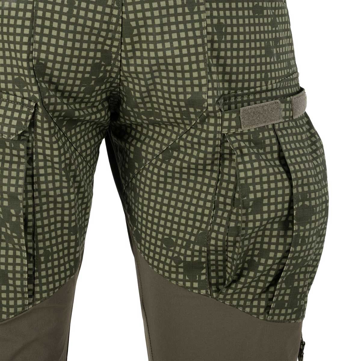 Helikon MCDU Polycotton Stretch Rip-Stop trousers - Desert Night Camo / Olive Green