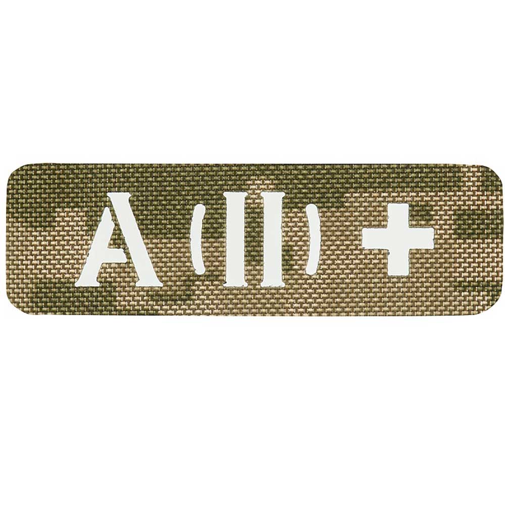 M-Tac Patch with blood type A (II) Rh+ Laser Cut - MM14