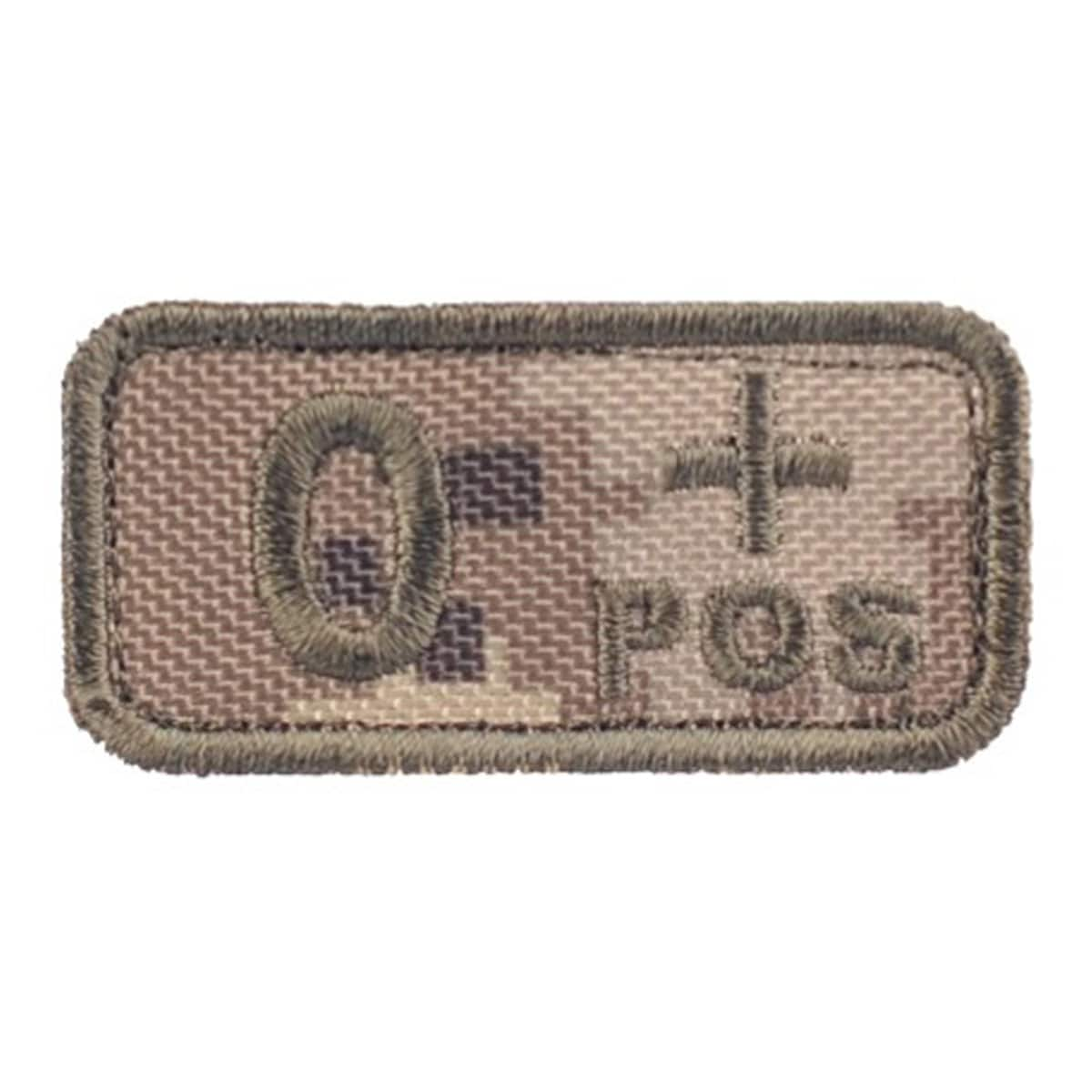 M-Tac Patch with blood type 0 Rh+ POS - MM14