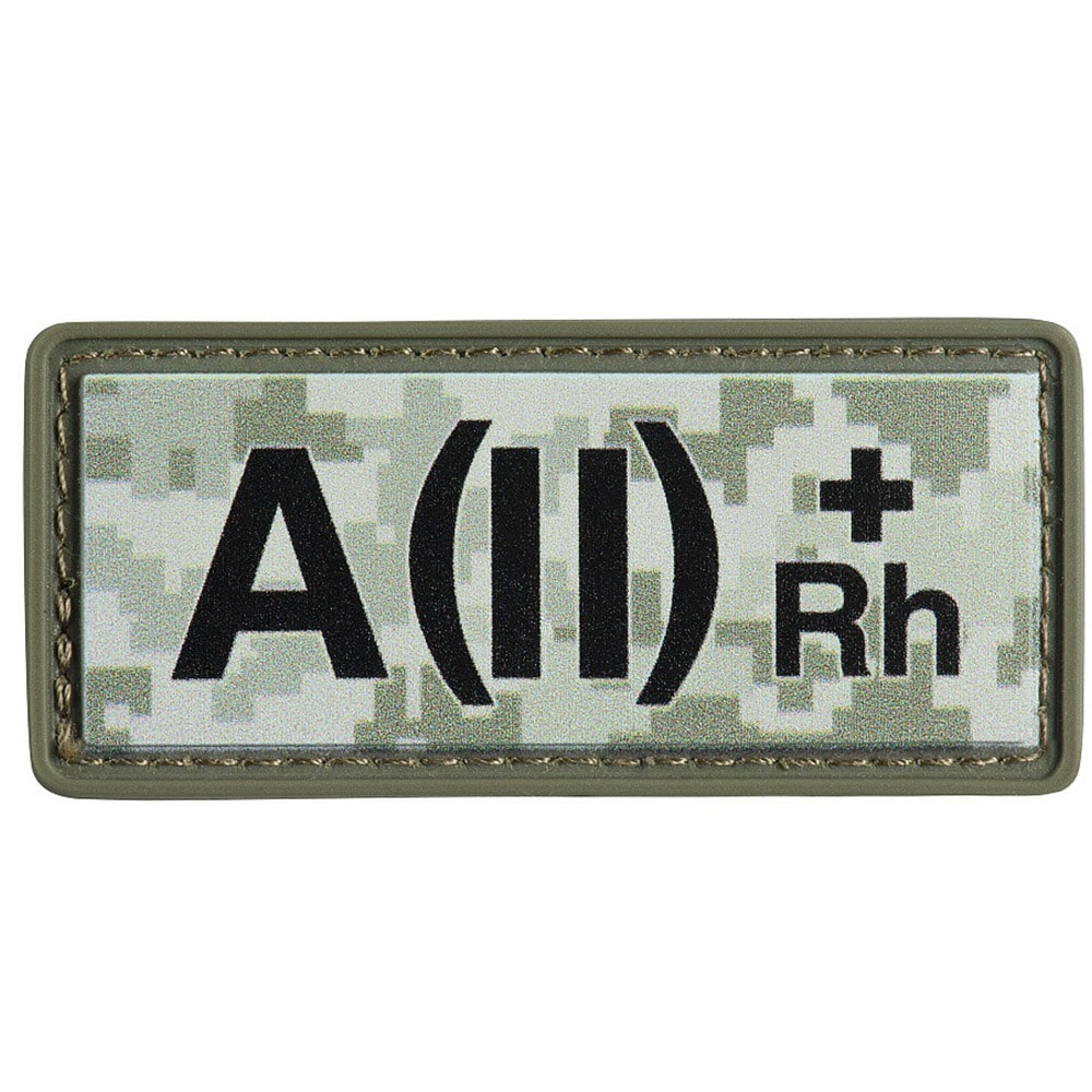 M-Tac Patch with blood type A (II) Rh+ PVC - MM14