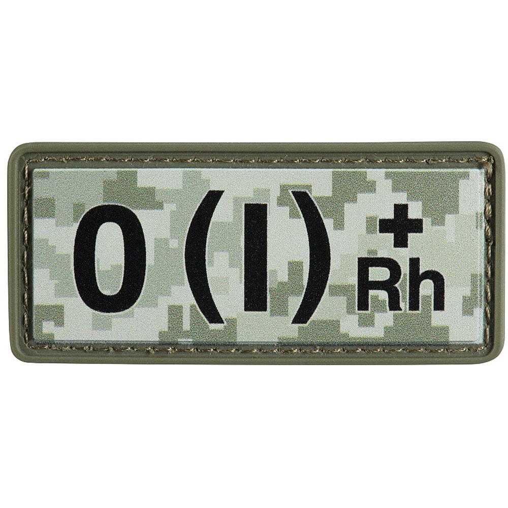 M-Tac Patch with blood type 0 (I) Rh+ PVC - MM14