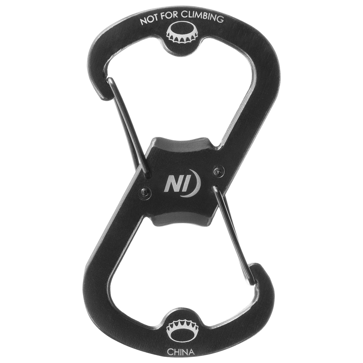 Nite Ize S-Biner Ahhh Black Carabiner