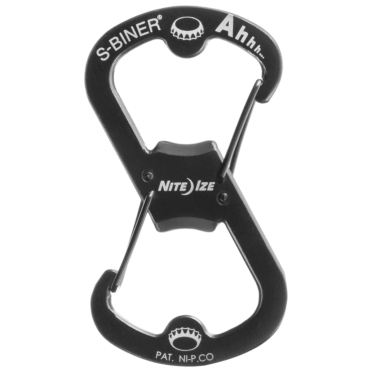 Nite Ize S-Biner Ahhh Black Carabiner