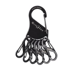 Nite Ize S-Biner KeyRack Keychain Black