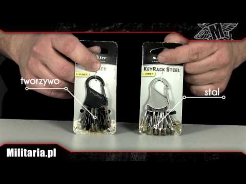 Nite Ize S-Biner KeyRack Keychain Black