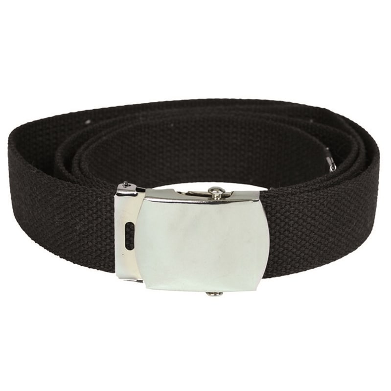 Mil-Tec Cotton Belt - Black