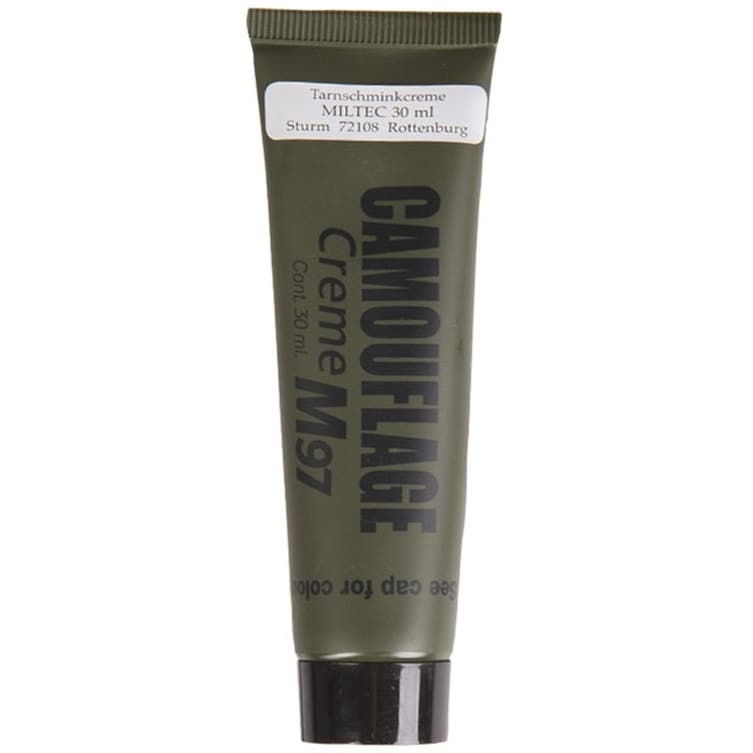 Mil-Tec Camouflage paint Black Nato Camo 30 ml