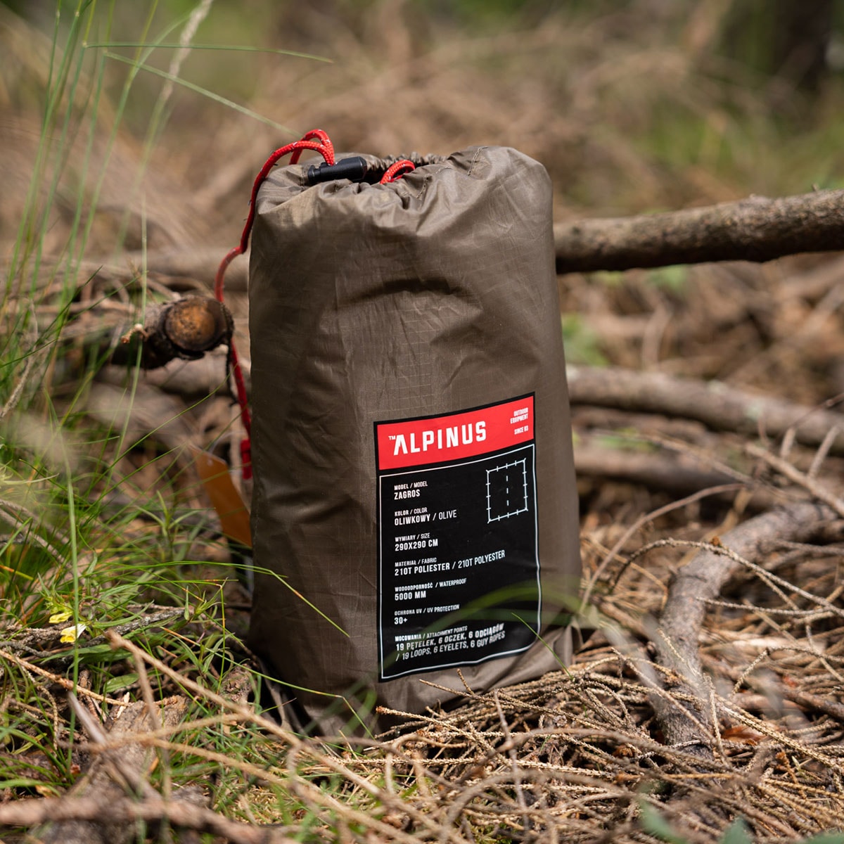 Alpinus Zagros Tarp - Green