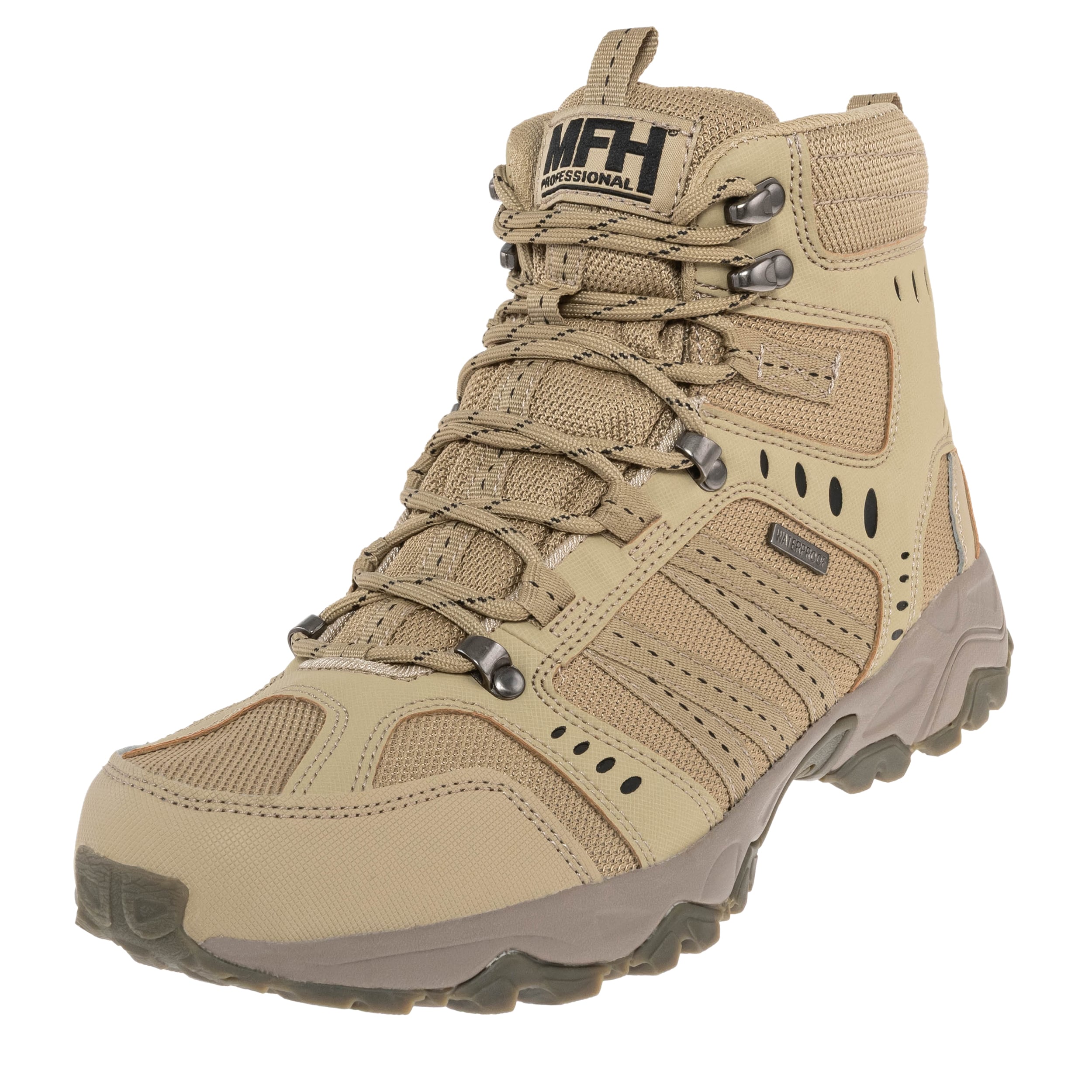 MFH Combat Tactical Boots - Tan