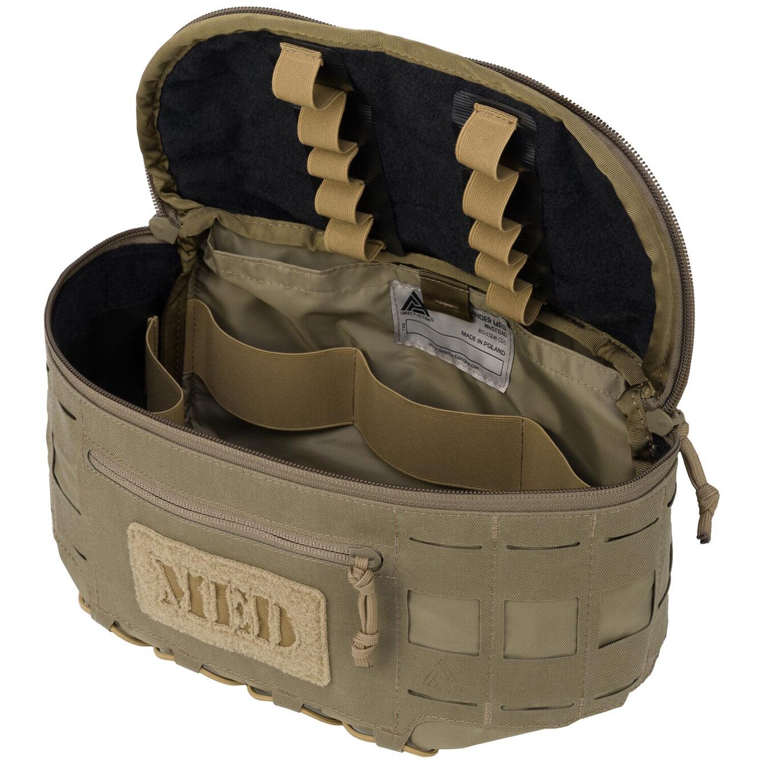 Direct Action Lysander Med Waist Bag - Adaptive Green