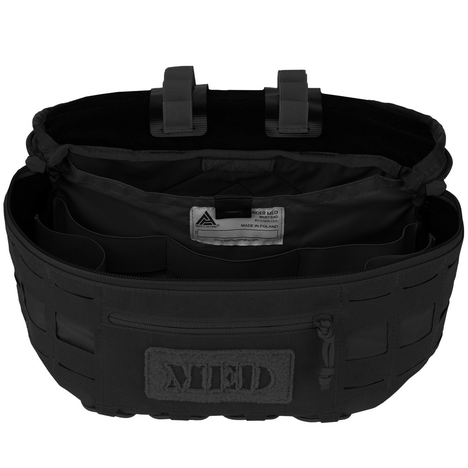 Direct Action Lysander Med Waist Bag - Black