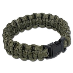 Mil-Tec Buckle Paracord Bracelet - Olive