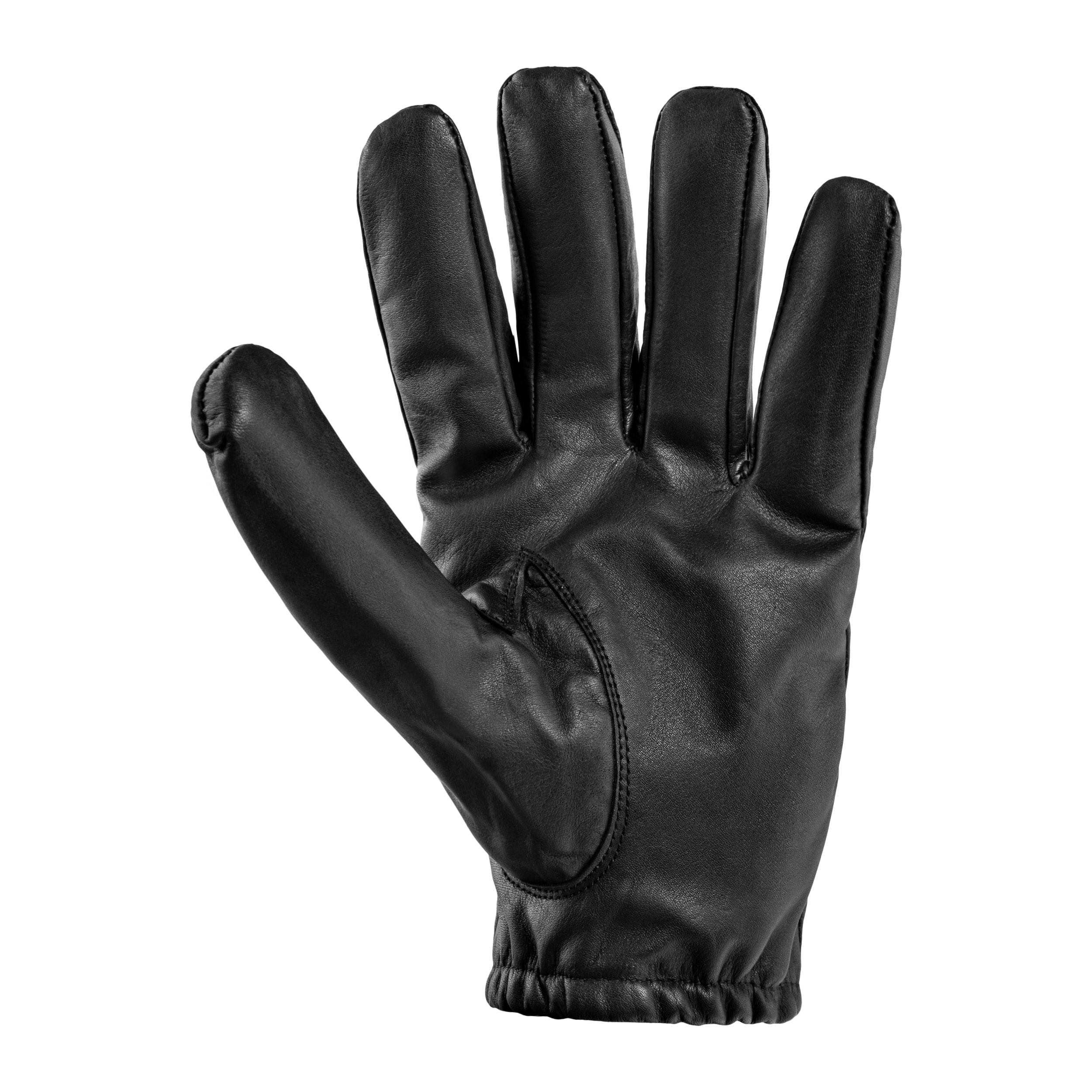 Mil-Tec Leather Gloves Aramid - Black