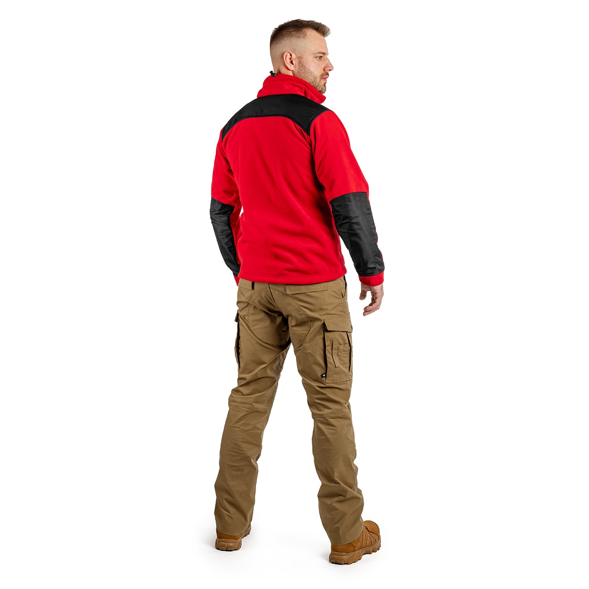 Fjord Nansen Storm X-Block Fleece Jacket - Red