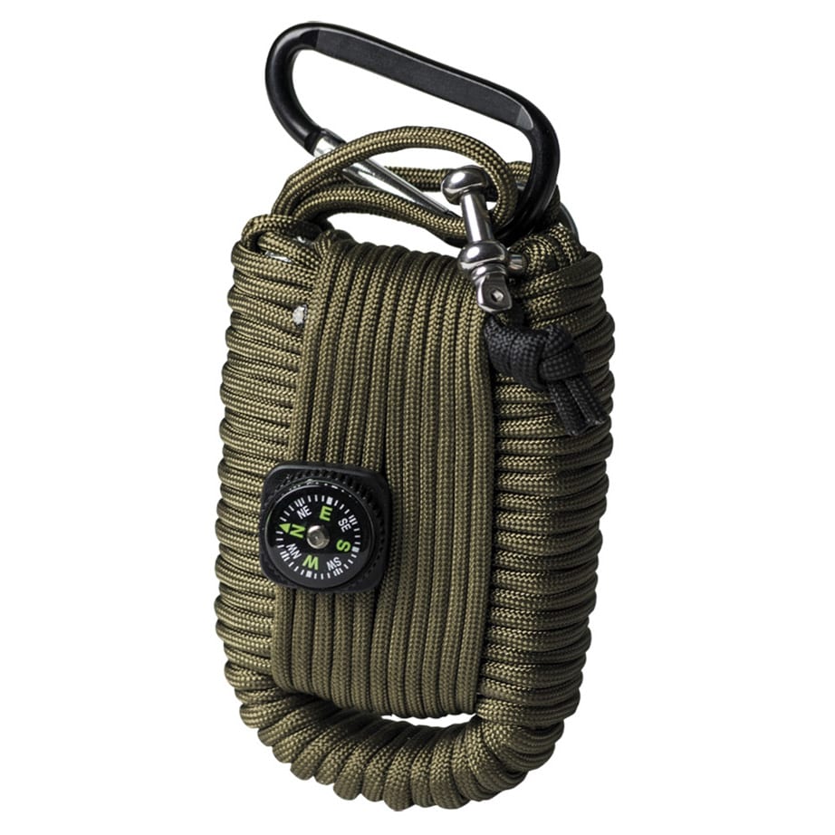 Mil-Tec Paracord Survival Kit Large - Olive