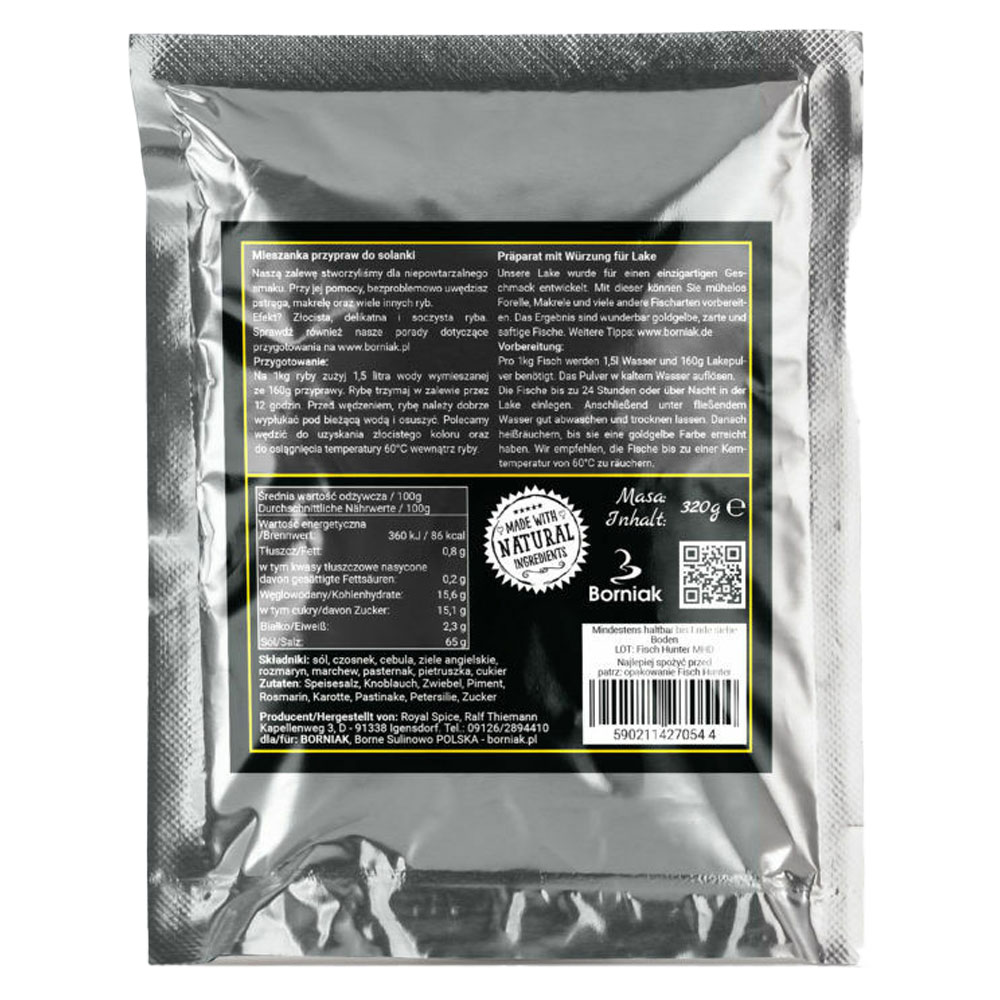 Borniak Fish Hunter fish spice 320 g