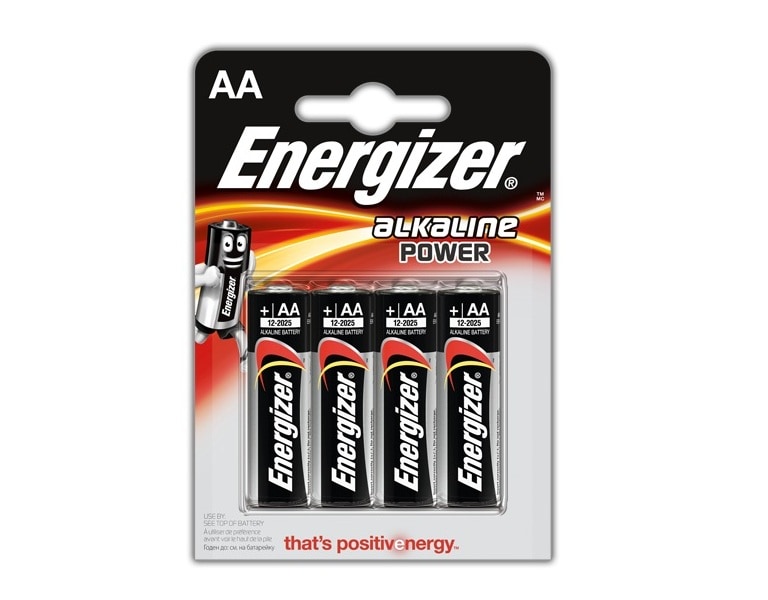 Energizer AA Batteries - 4 pcs.