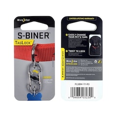 Nite Ize S-Biner TagLock Carabiner 2 Steel