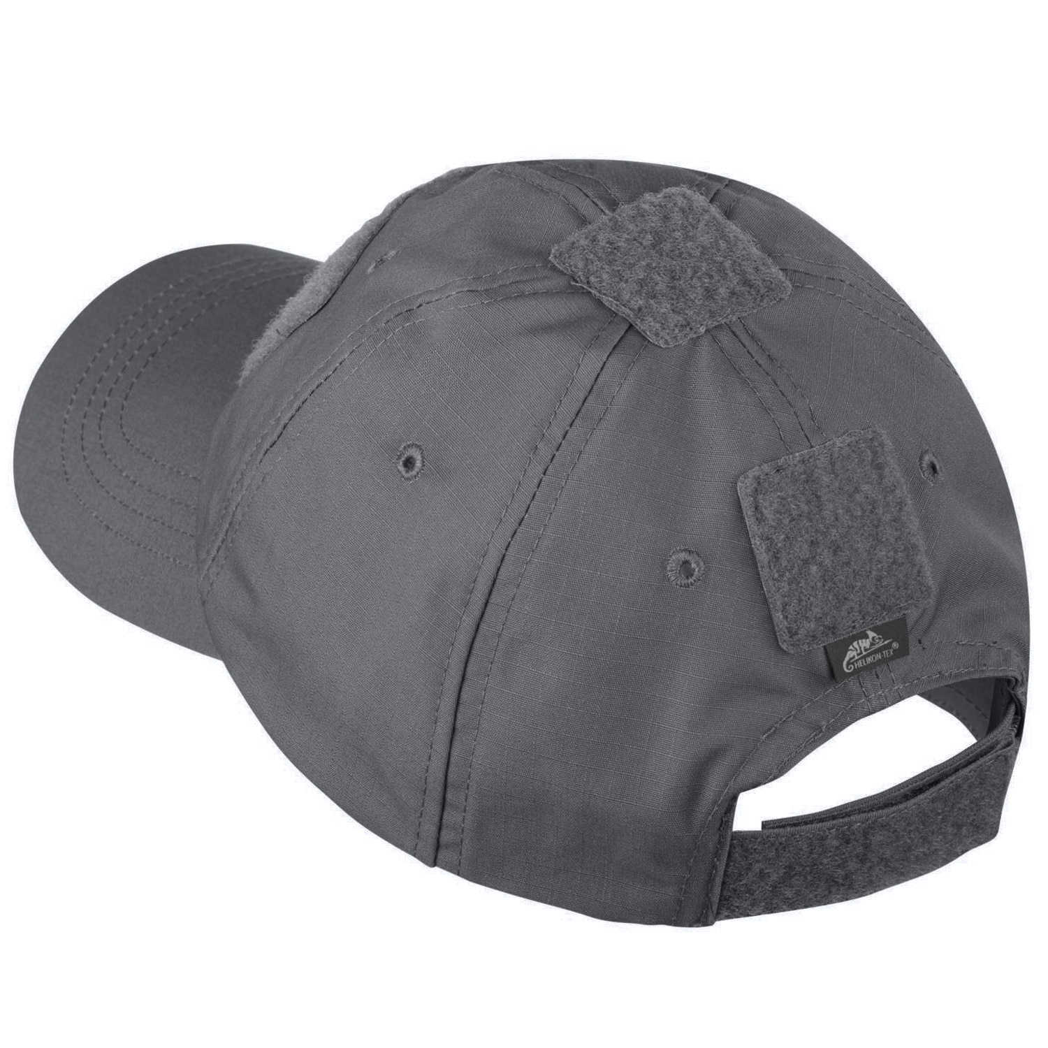 Helikon PolyCotton Rip-Stop Baseball Cap plus velcro - Shadow Grey