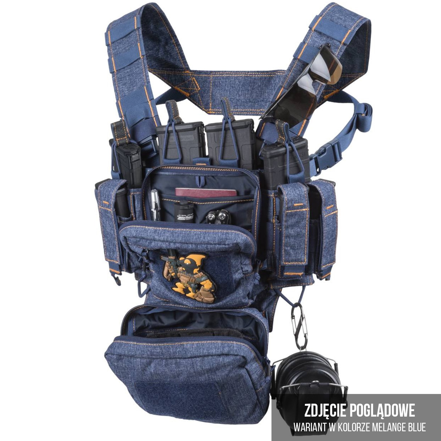 Helikon Training Mini Rig Nylon Tactical Vest - Melange Grey