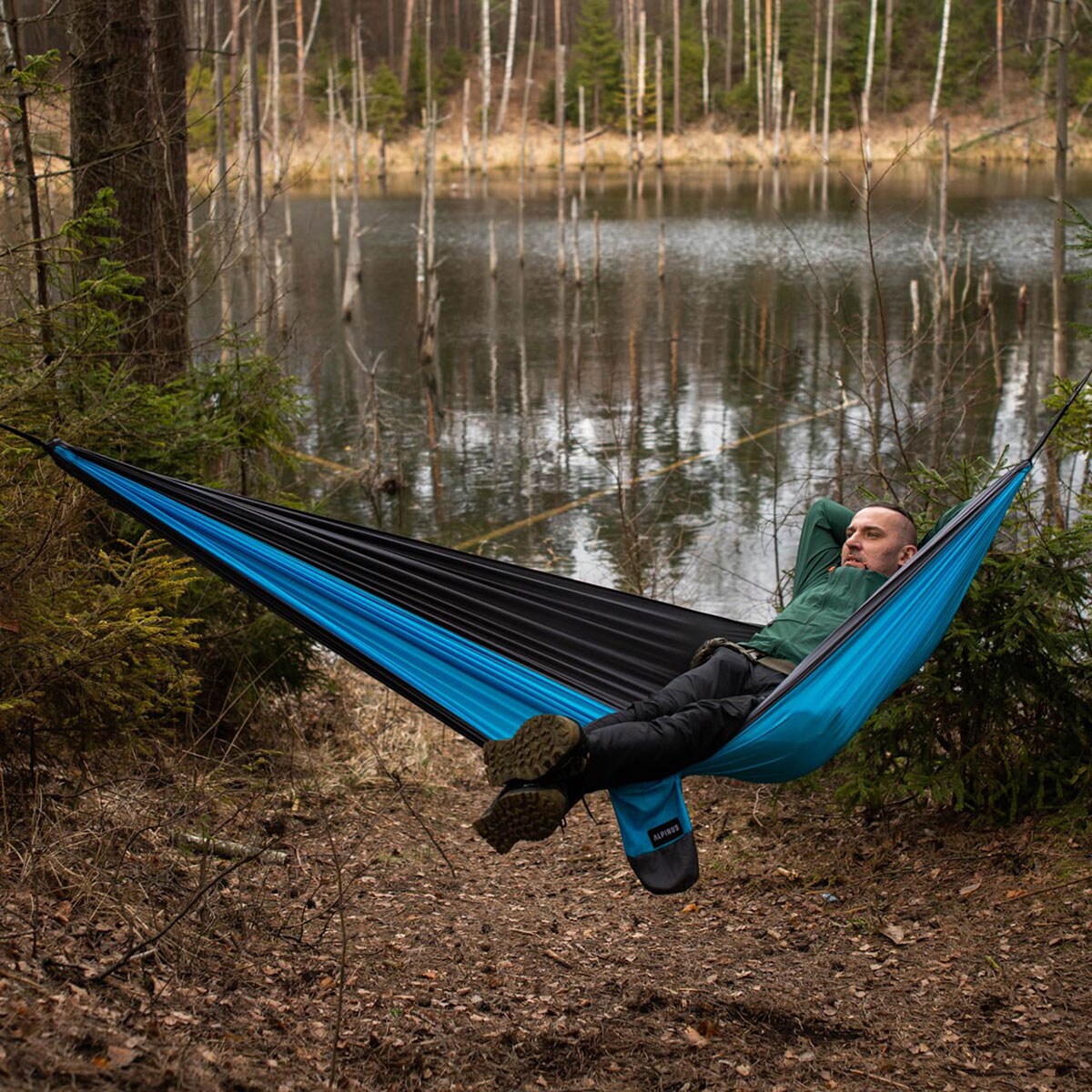 Alpinus Letna Hammock - Blue