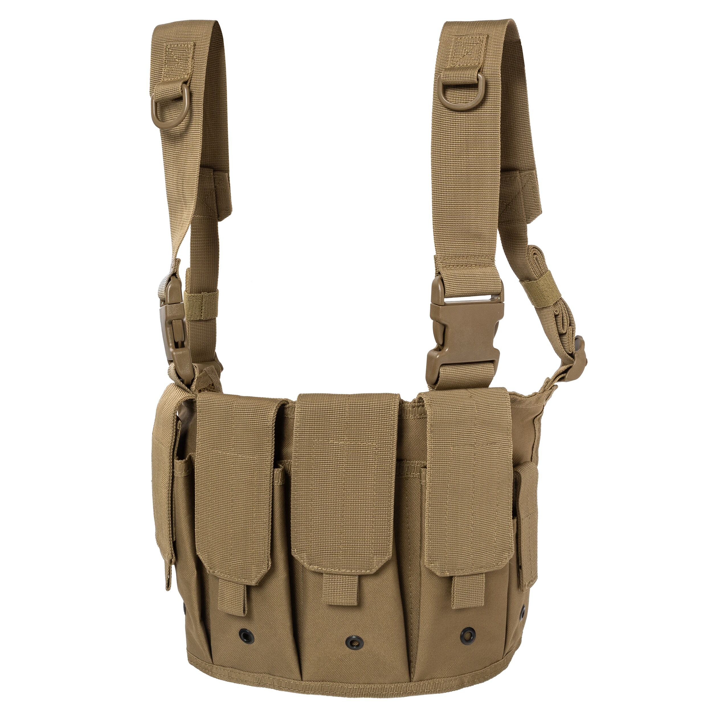 Mil-Tec Mag Carrier Chest Rig Coyote
