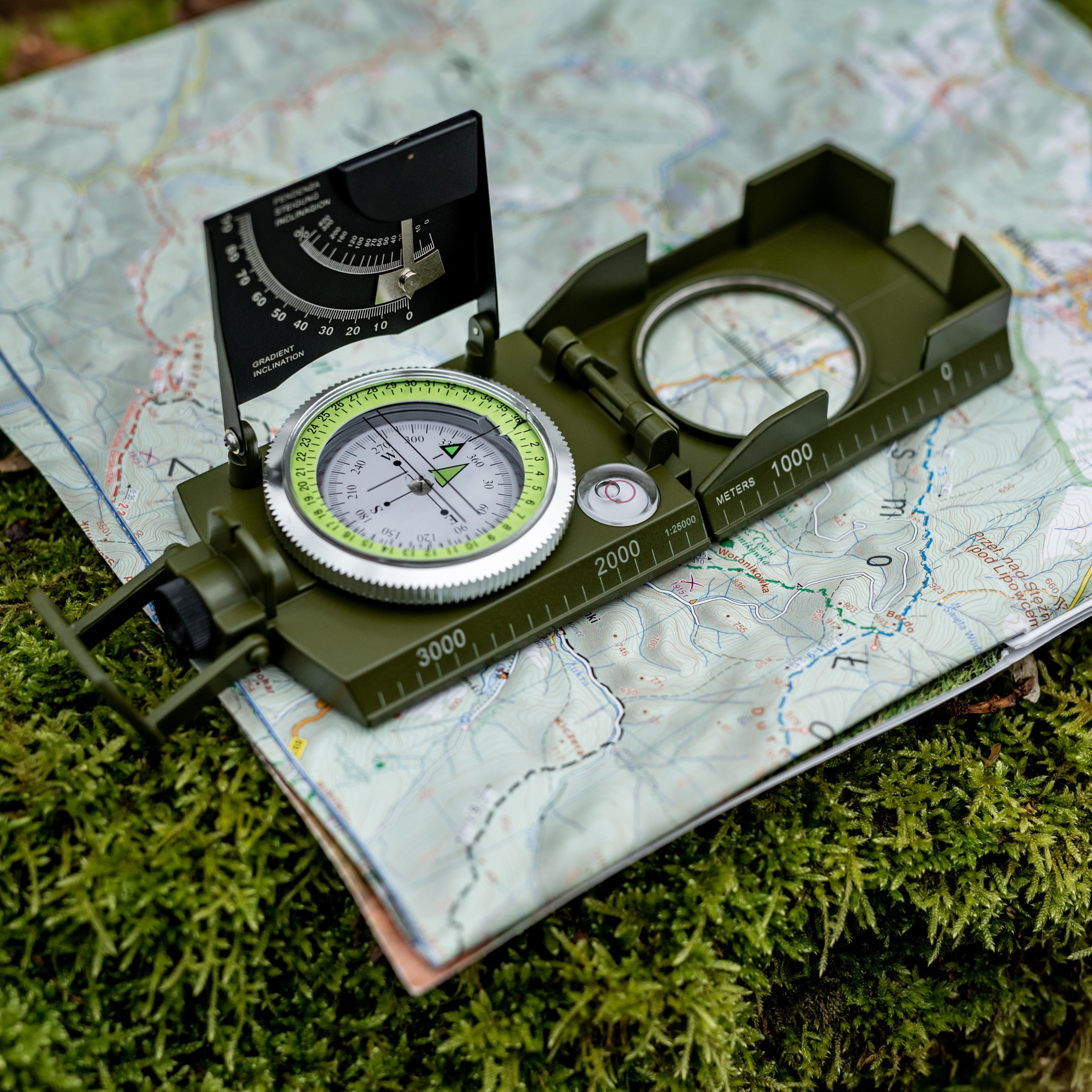 Mil-Tec Italian Prismatic Compass