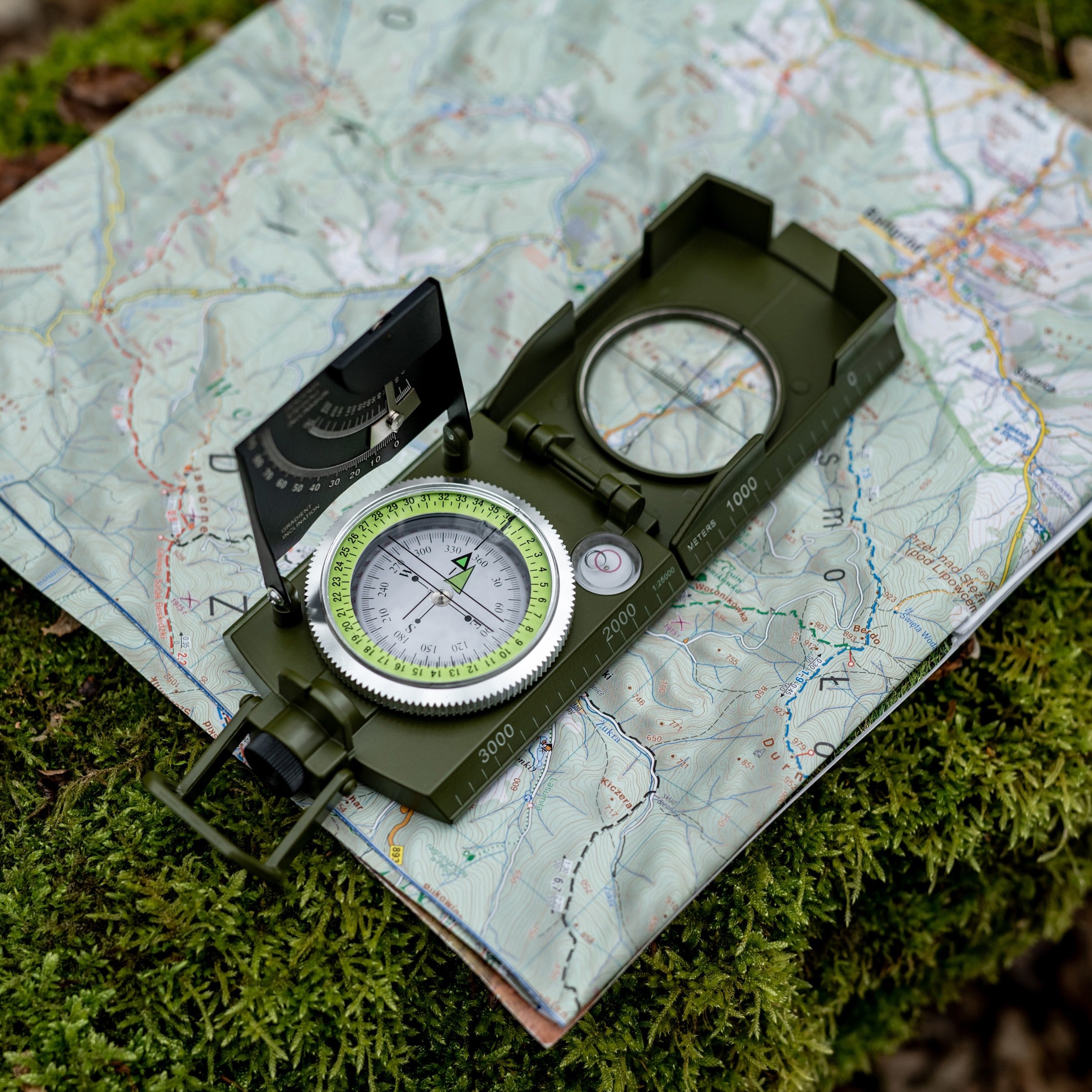 Mil-Tec Italian Prismatic Compass