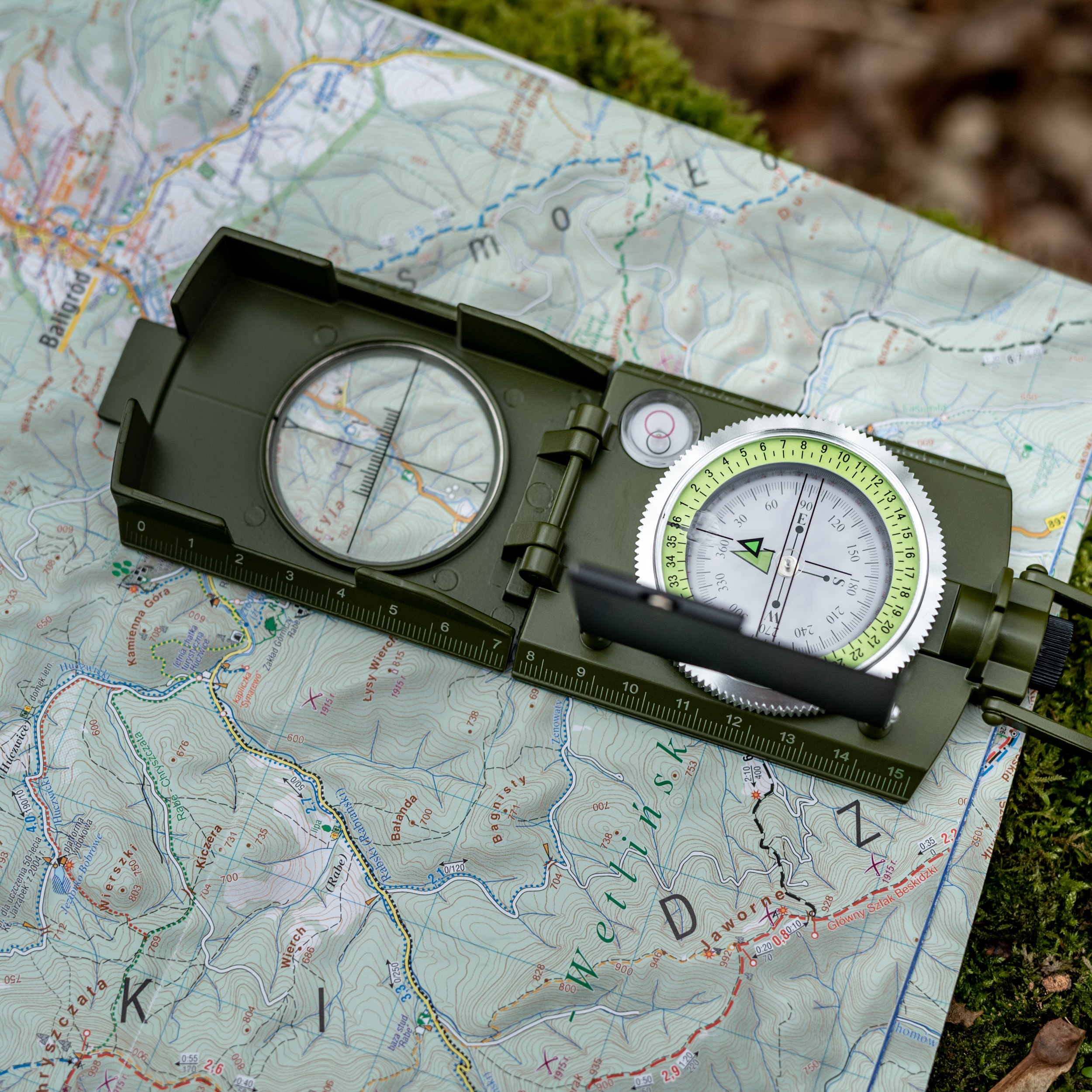 Mil-Tec Italian Prismatic Compass