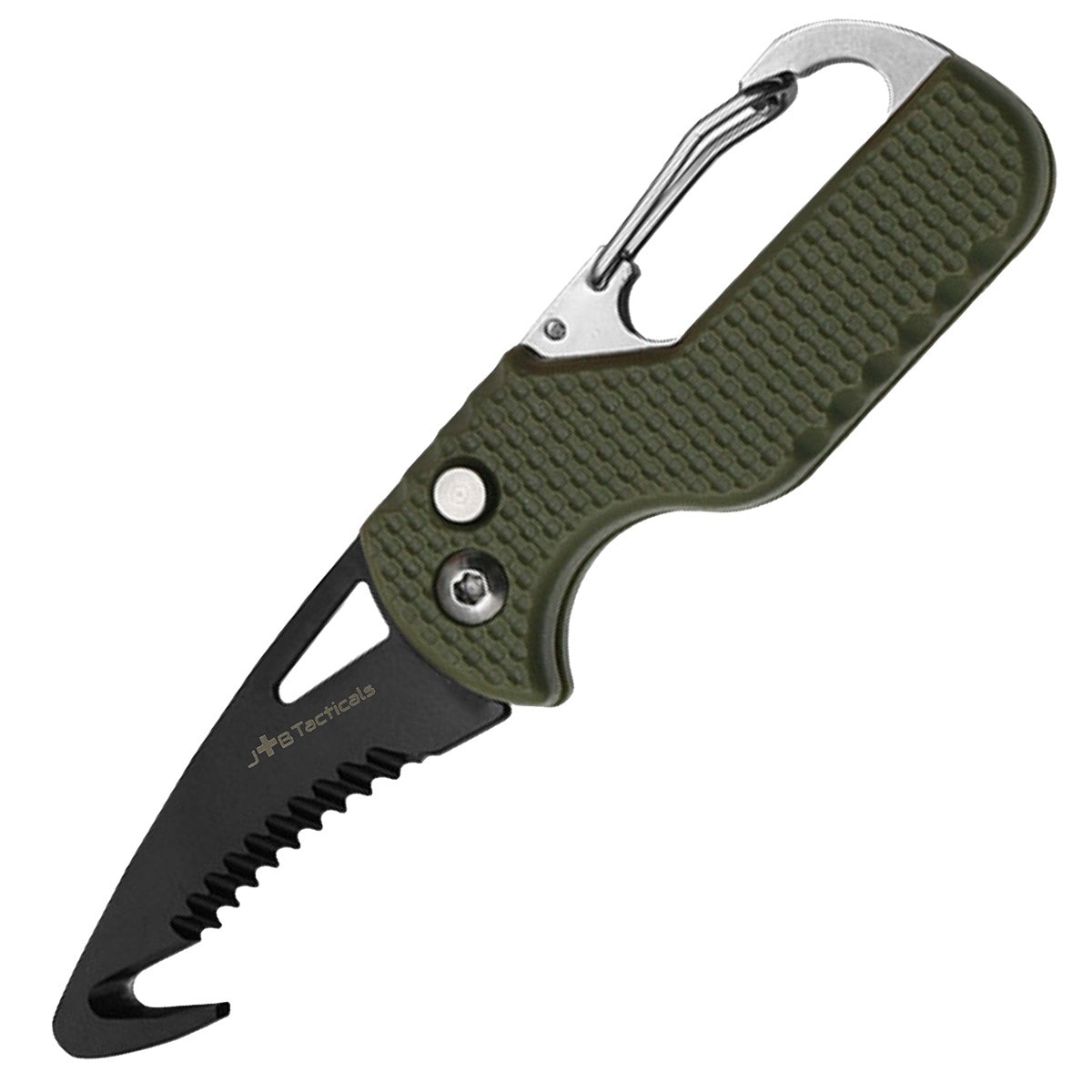 JB Tacticals mini pocket knife with carabiner