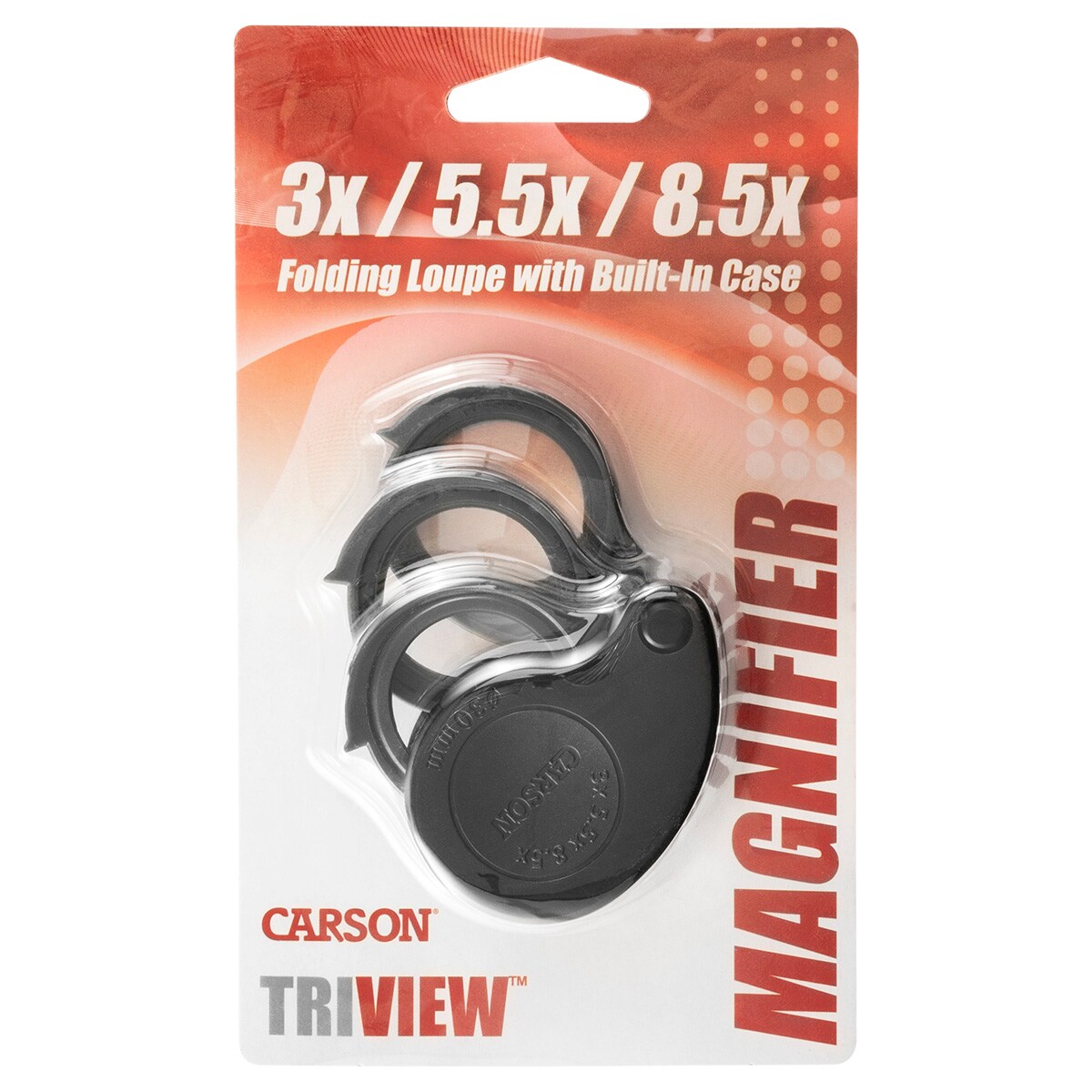 Carson TriView 3x / 5.5x / 8.5x Magnifieng