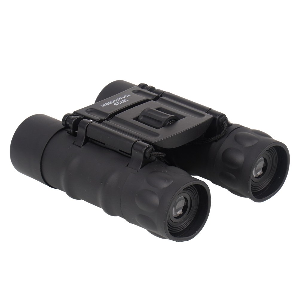 Mil-Tec 10x25 Gen II Compact Binoculars - Black