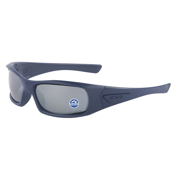 ESS 5B tactical glasses - Matte Navy/Polarized Mirrored Gray