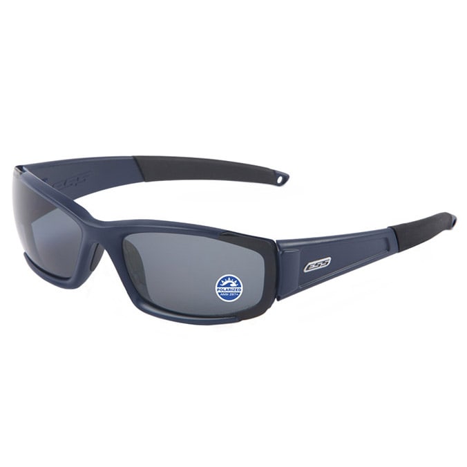 ESS CDI tactical glasses - Matte Navy/Polarized Mirrored Gray