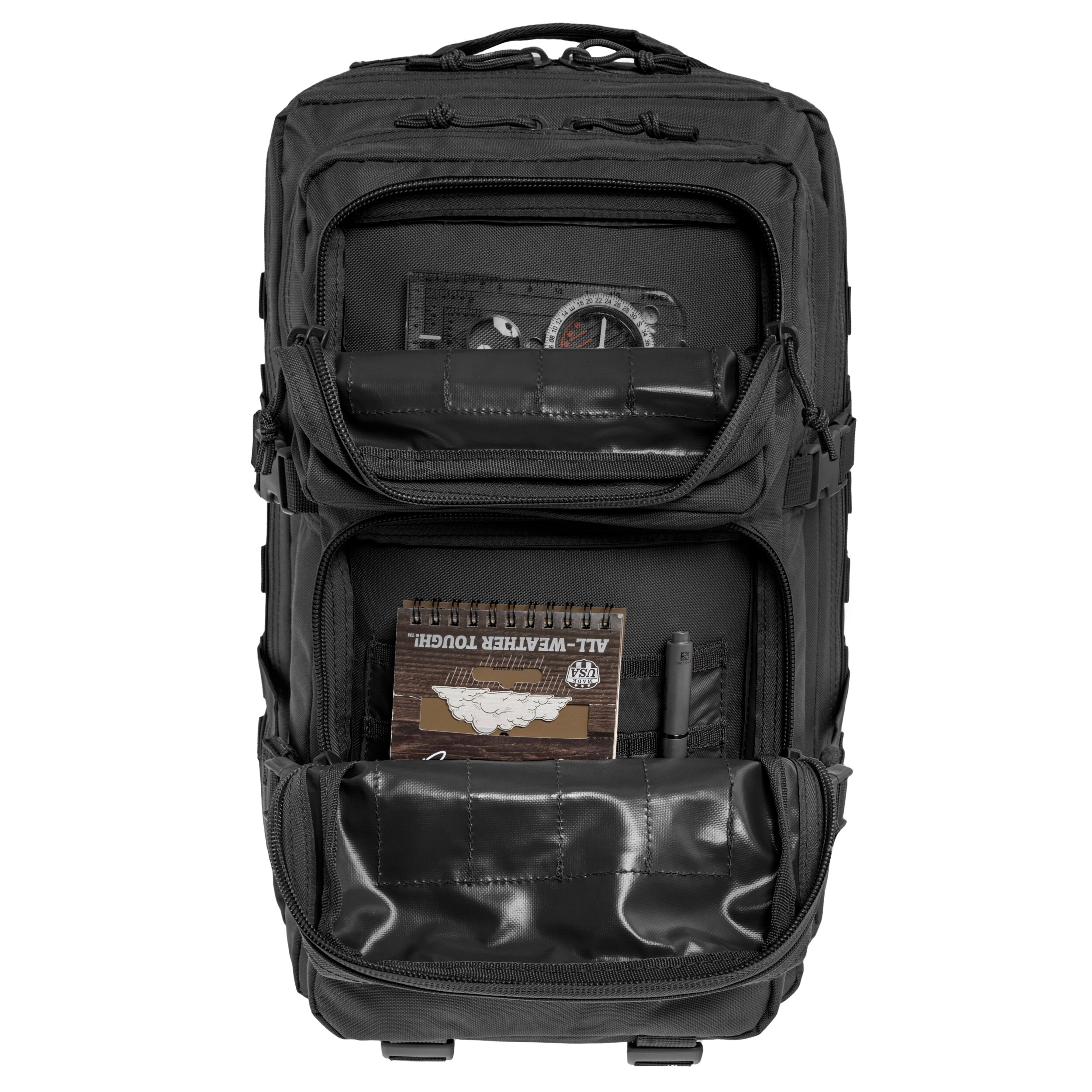 Pentagon Tac Maven Assault Large Laser Cut 51 l Backpack Black Buy Online MILITARY.EU Shop