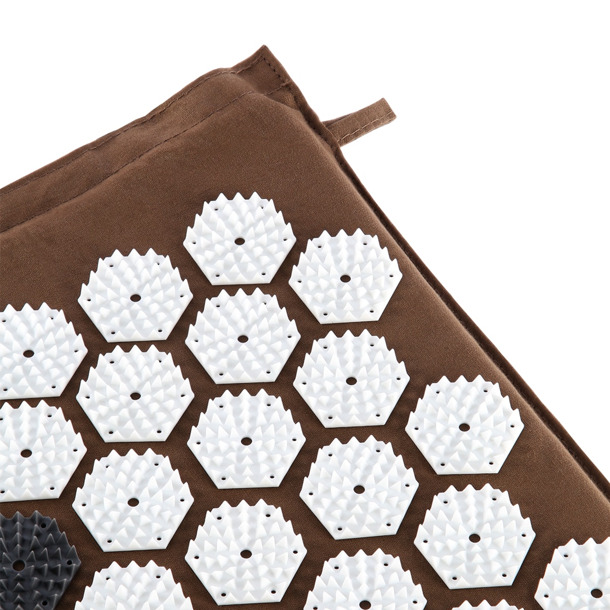 HMS Premium AKM01 Acupressure Mat with cushion - brown/white