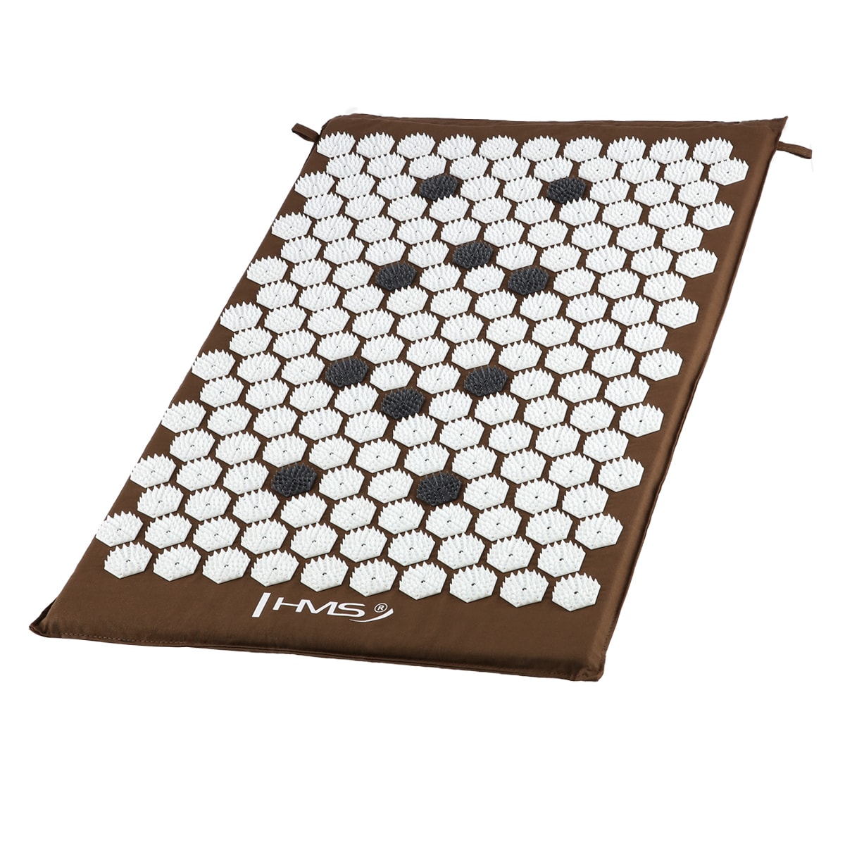 HMS Premium AKM01 Acupressure Mat with cushion - brown/white