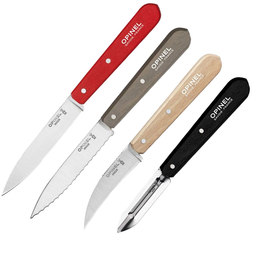 Opinel Essentials Loft Box Kitchen Knives Set